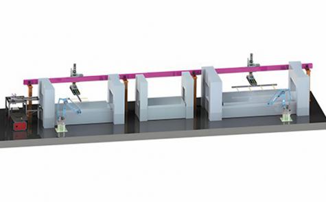倒掛式桁架連線機械手 倒掛式桁架連線機械手
